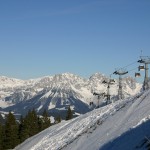 Тирольские Альпы зимой