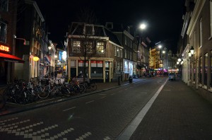 Ночной Амстердам