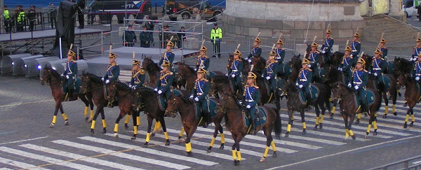 Кавалерийский почетный эскорт Президентского полка