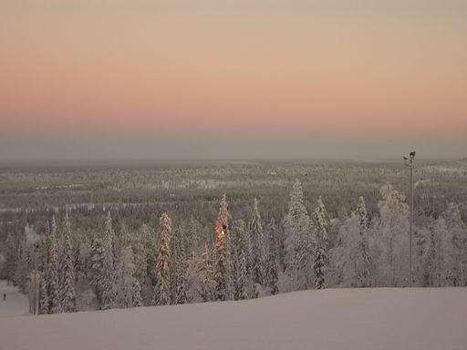 Финская природа в Новый Год
