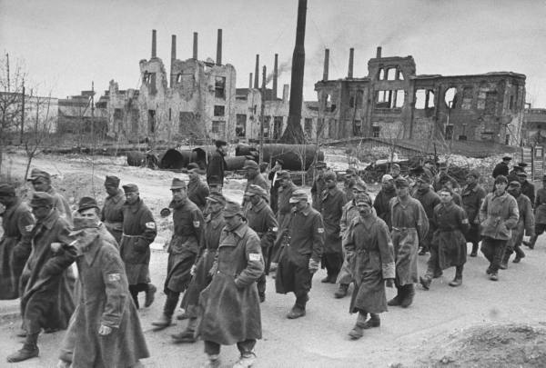 пленные немцы в Сталинграде